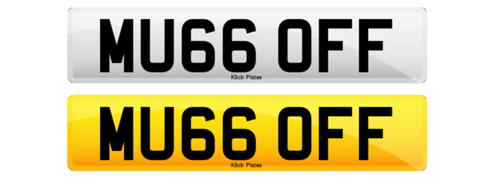 MU66OFF REPLACEMENT NUMBER PLATES MU66OFF REPLACEMENT NUMBER PLATES