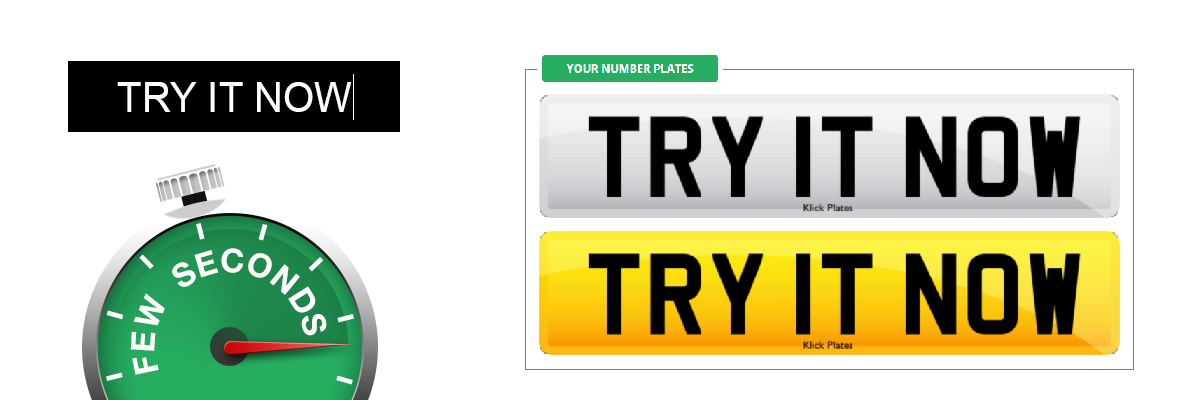 Replacement Number Plates and Road Legal Number Plates for Cars and Bikes